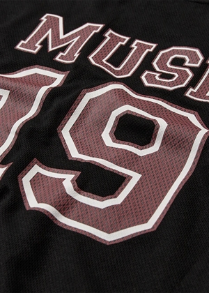 Adia football tee Black Copenhagen Muse 